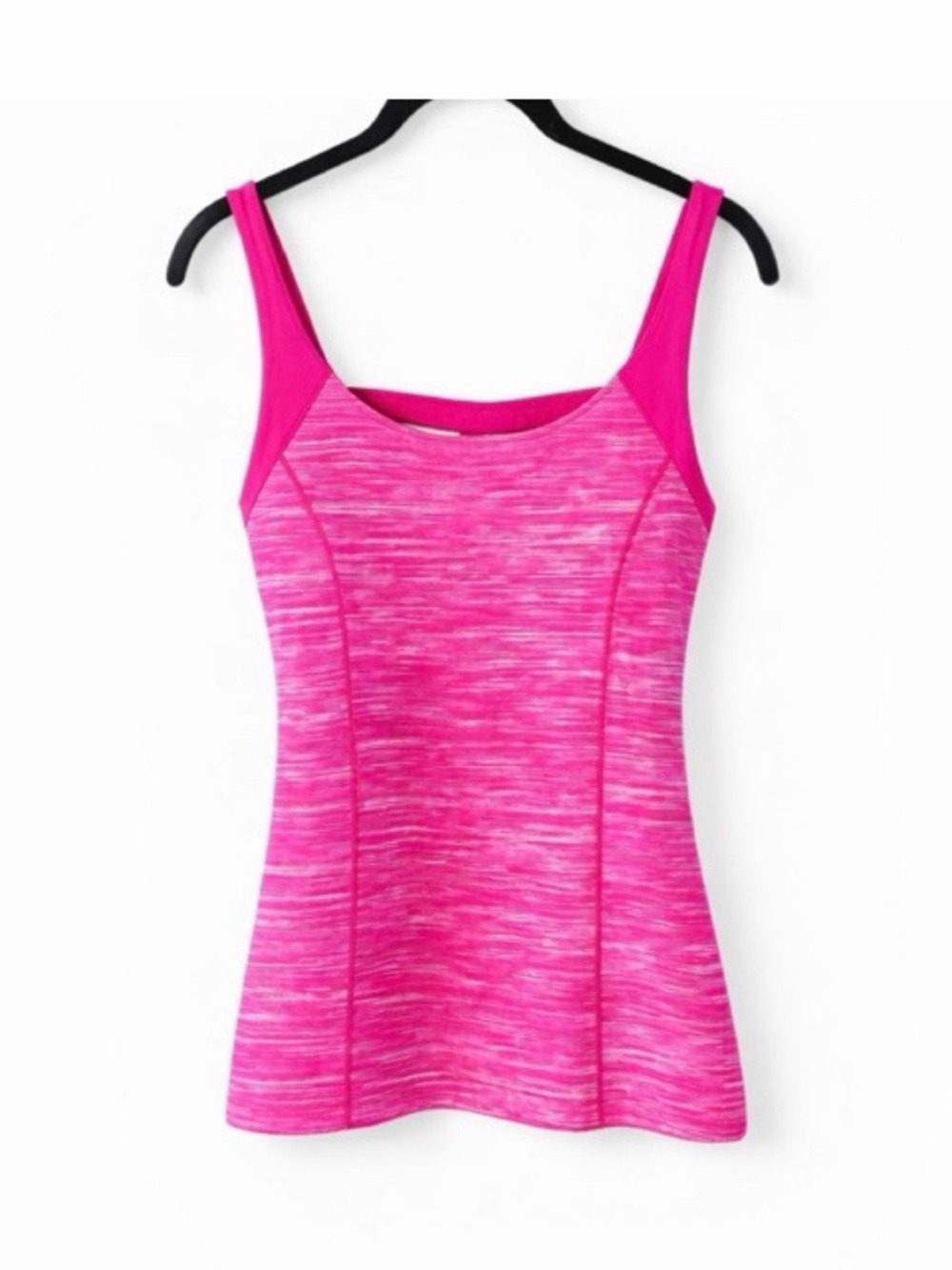Victoria Sport VSX Compression Athletic Tank In Heathered Pink